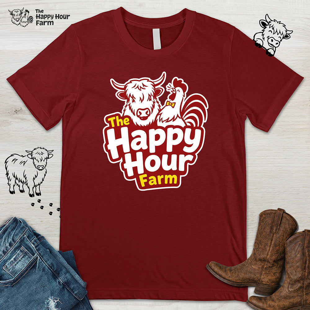 The Happy Hour Farm Unisex Tee