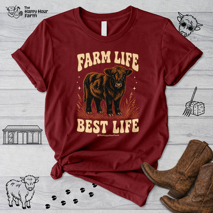 Farm Life Best Life Unisex Tee