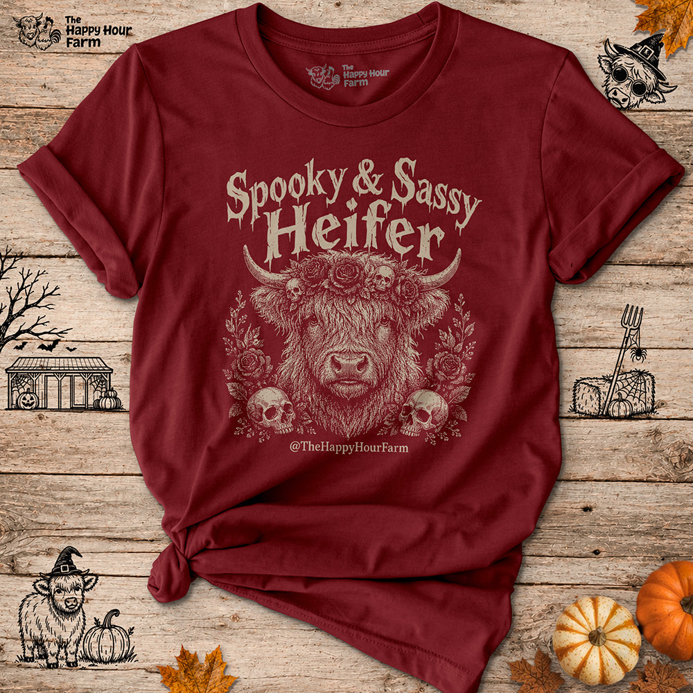 Spooky & Sassy Heifer Unisex Tee