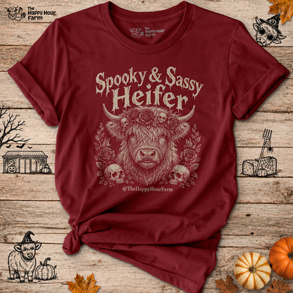 Spooky & Sassy Heifer Unisex Tee