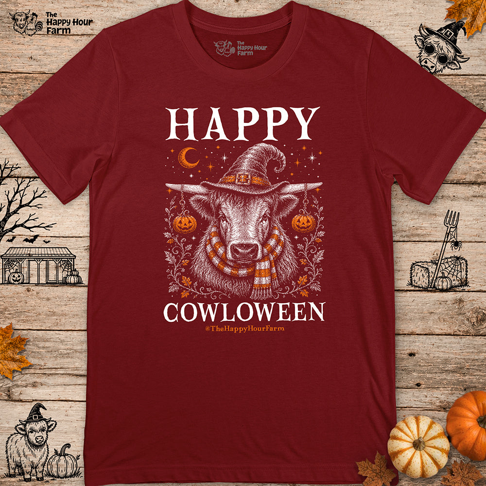 Happy COWloween Unisex Tee