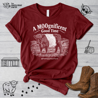 A MOOgnificent Good Time Unisex Tee