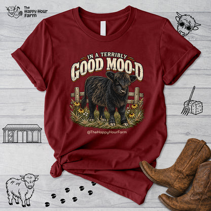 In a Terribly GOOD MOO-D Unisex Tee