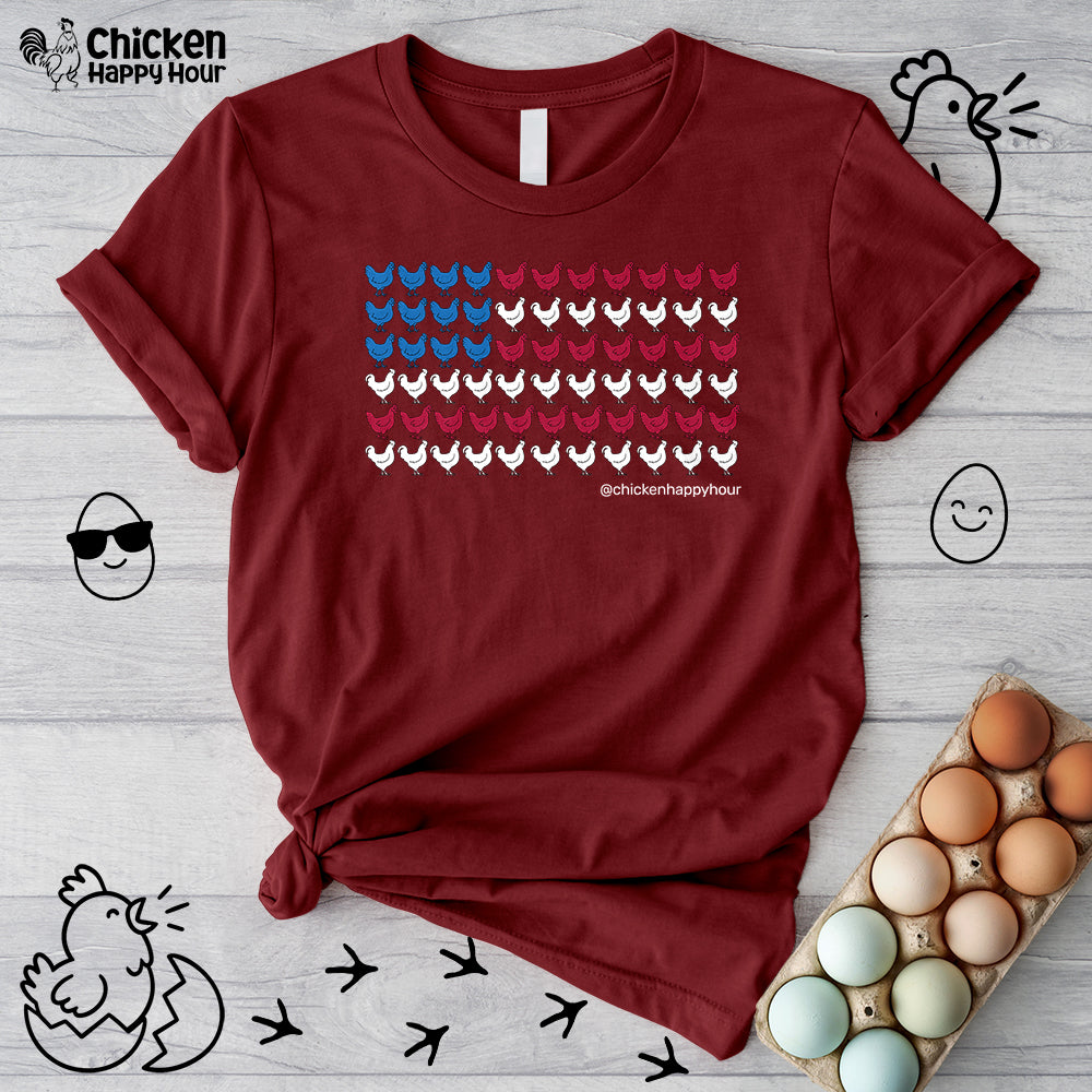 American Flag Unisex Tee