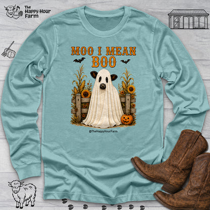 Moo I Mean Boo 2 Long Sleeve