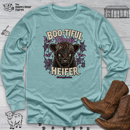 Bootiful Moody Heifer Long Sleeve