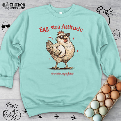 Egg-stra Attitude Sweatshirt