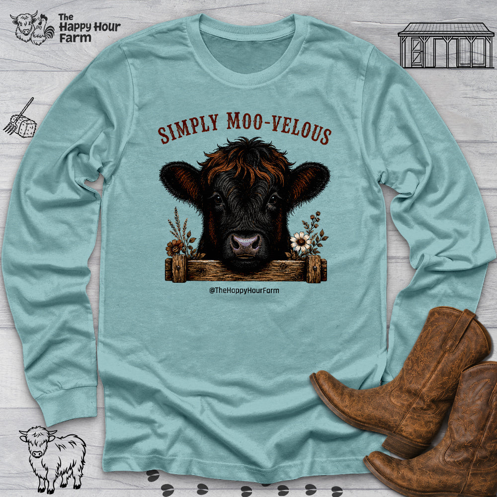 Simply Moo-Velous Long Sleeve