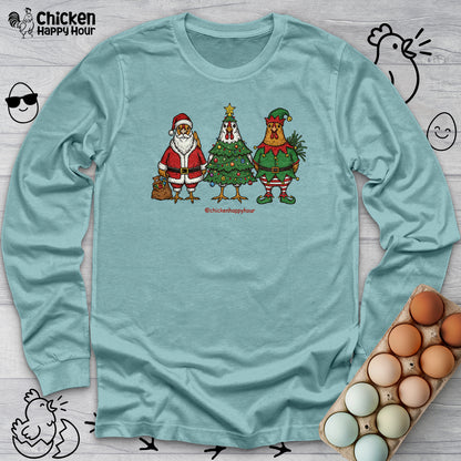 Christmas Chicken Long Sleeve