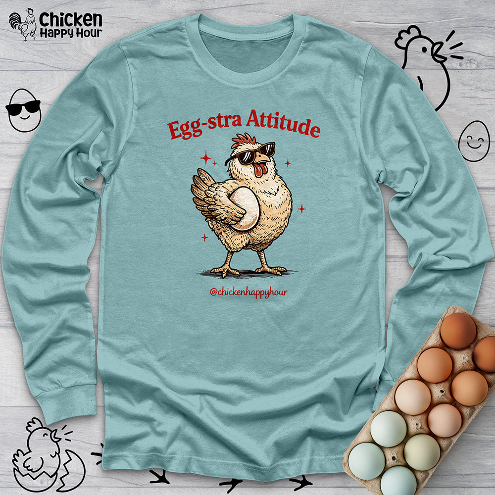Egg-stra Attitude Long Sleeve