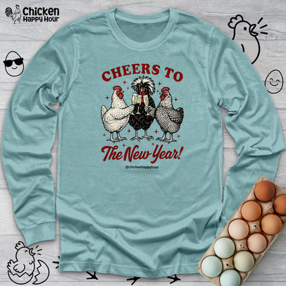 Cheers to The New Year Long Sleeve