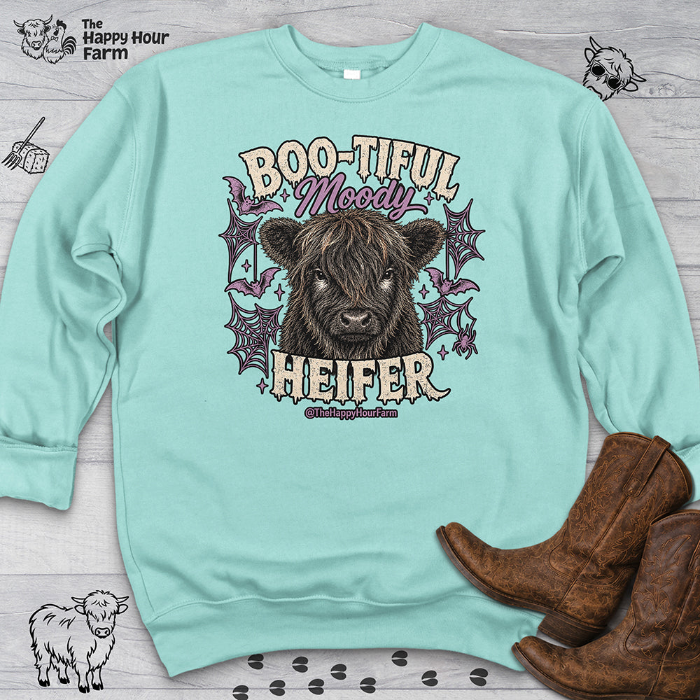 Bootiful Moody Heifer Sweatshirt