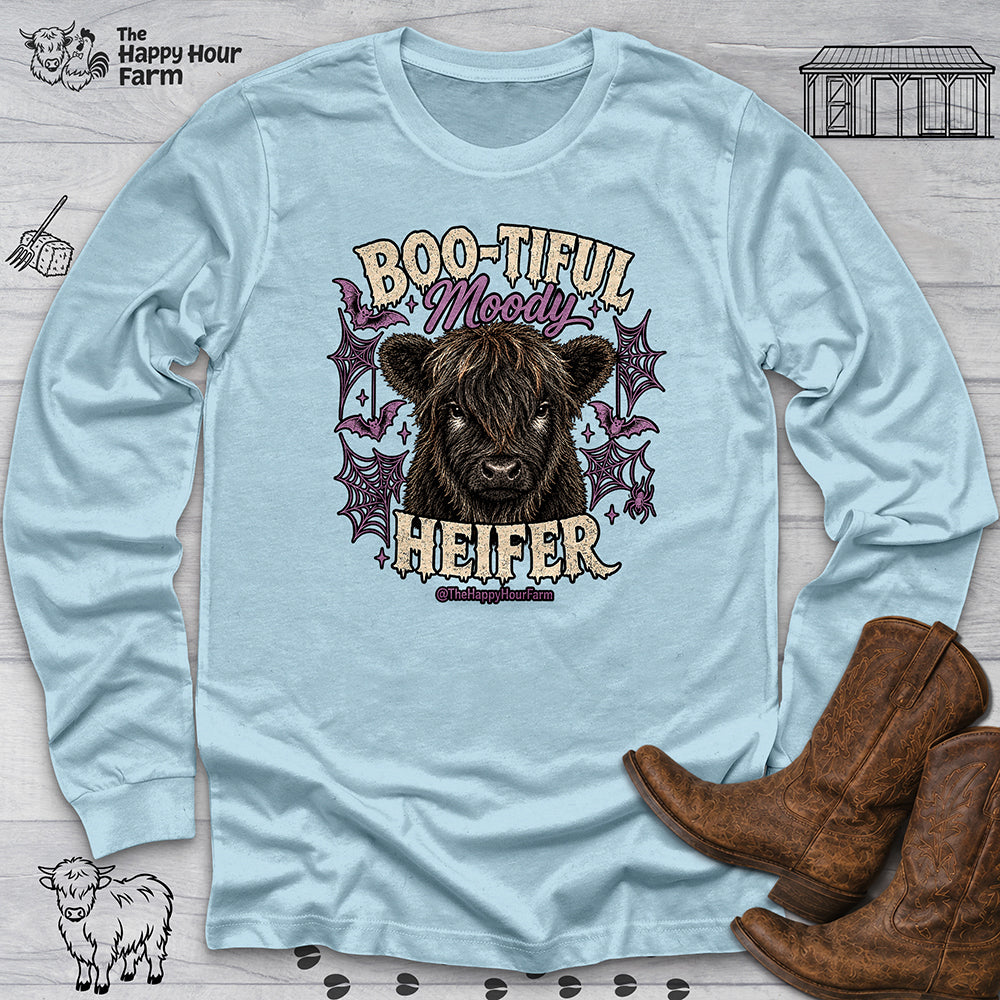 Bootiful Moody Heifer Long Sleeve