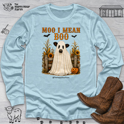 Moo I Mean Boo 2 Long Sleeve