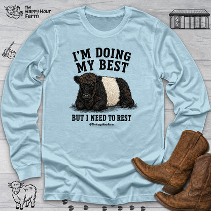 I'm Doing My Best Long Sleeve