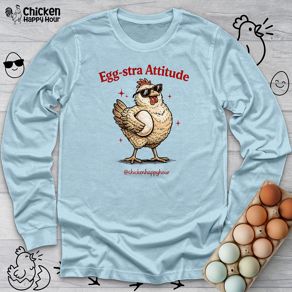 Egg-stra Attitude Long Sleeve