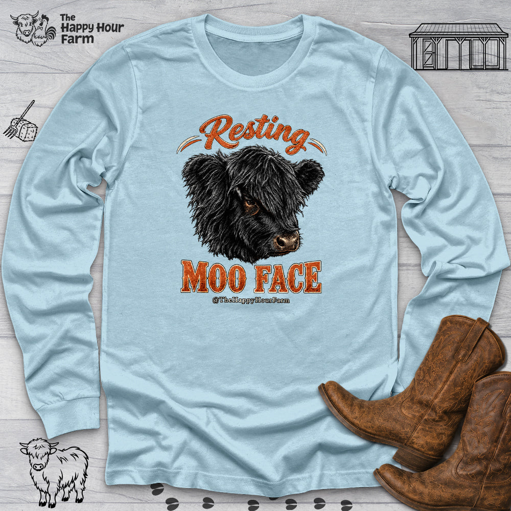 Resting MOO FACE Long Sleeve