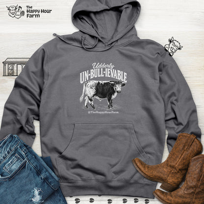 Udderly UN-BULL-IEVABLE Hooded Sweatshirt