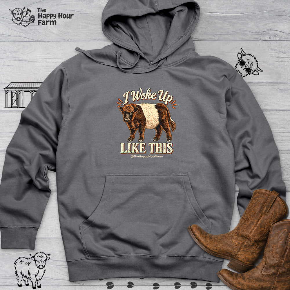 I Woke Up LIKE THIS Hooded Sweatshirt
