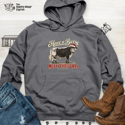 Have a Barry MERRY CHRISTMAS Hooded Sweatshirt