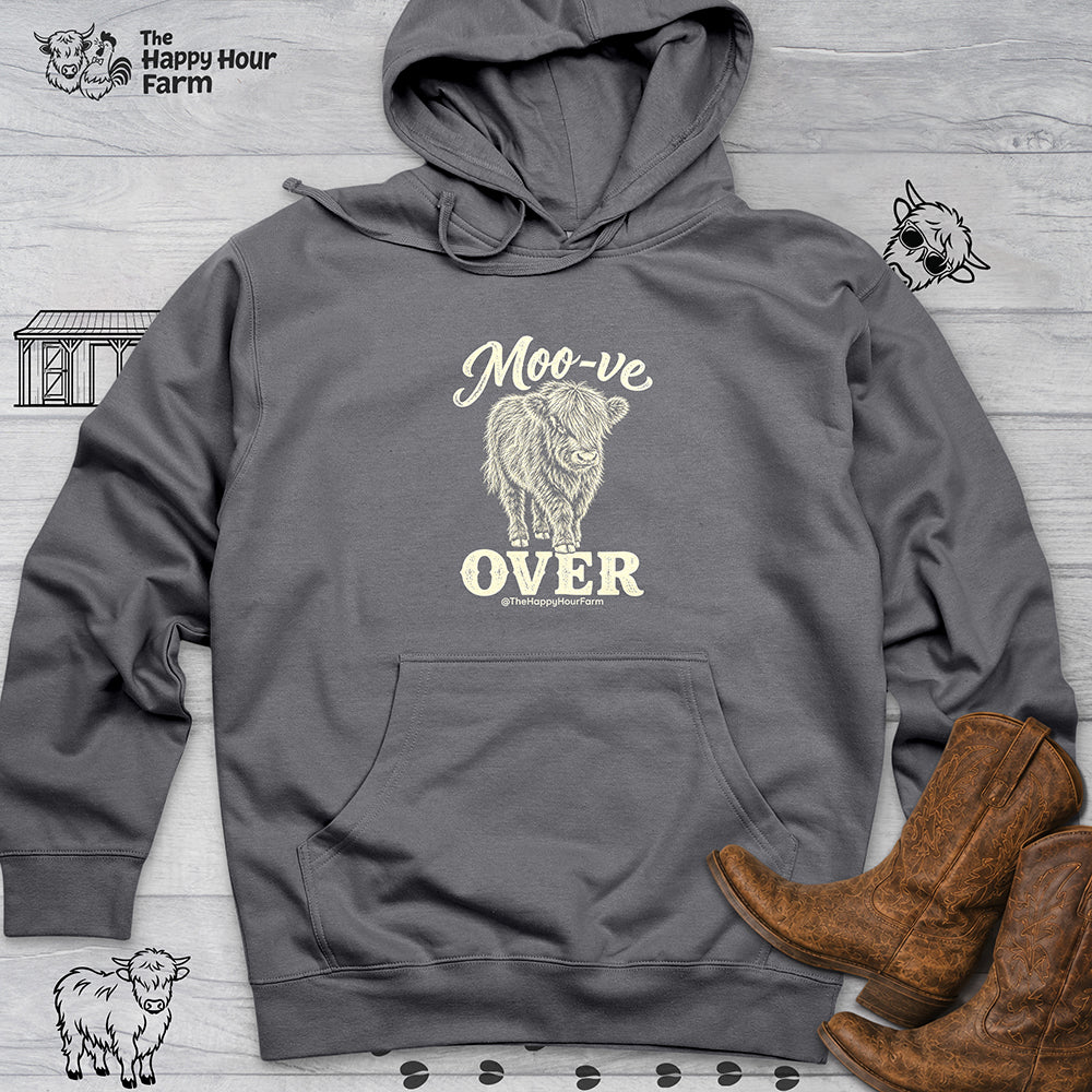 Moo-ve OVER Hooded Sweatshirt