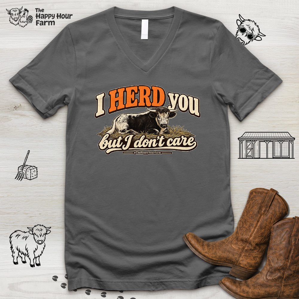 I HERD You V-Neck Tee