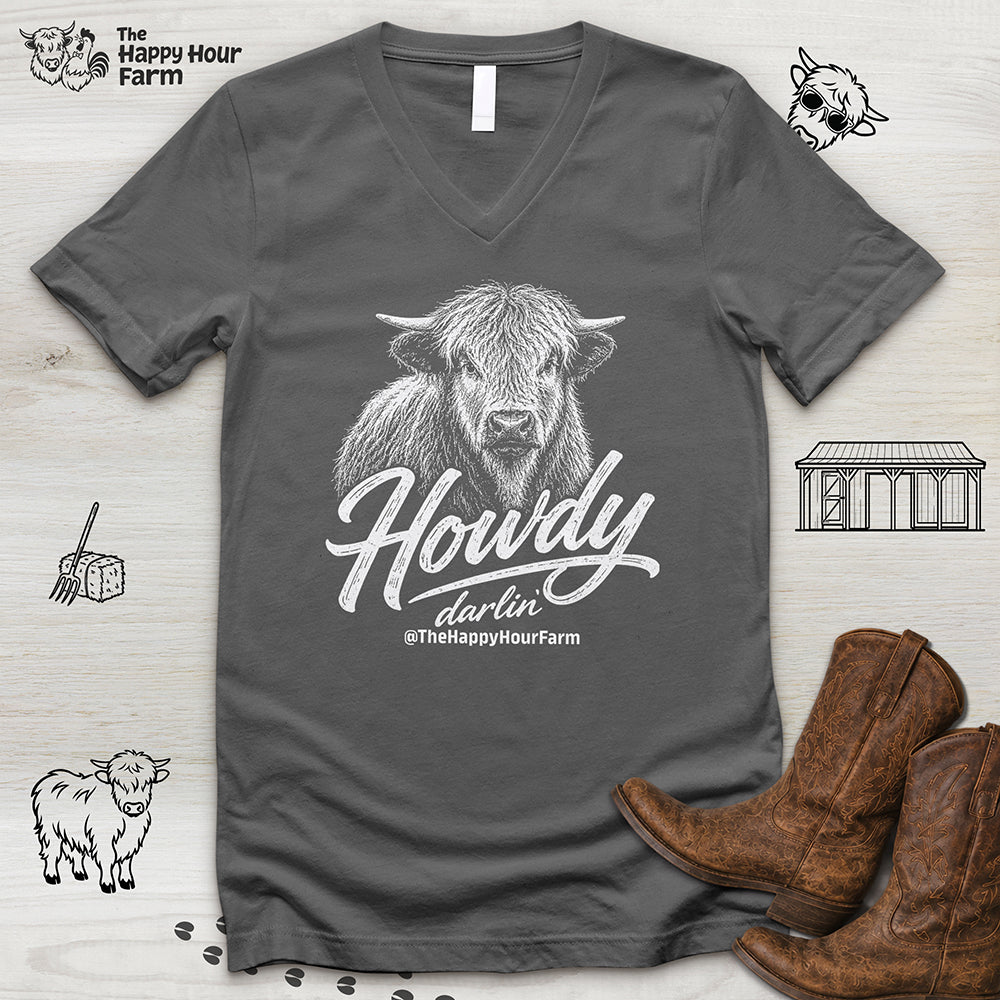 Howdy Darlin V-Neck Tee