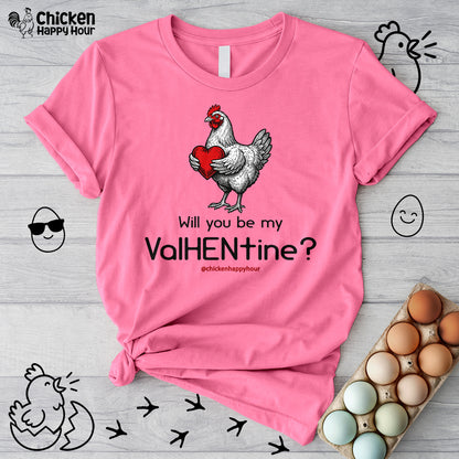 Will you be my ValHENtine Unisex Tee
