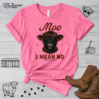 Moo I Mean No Unisex Tee