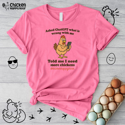 Asked CHATGPT What is Wrong Unisex Tee