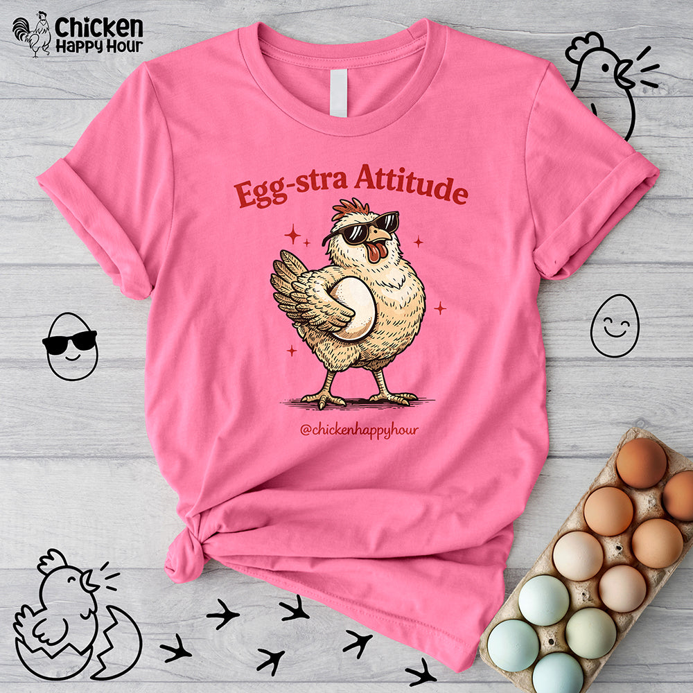 Egg-stra Attitude Unisex Tee