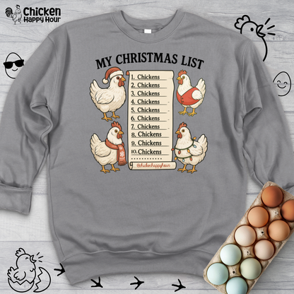 Christmas List Sweatshirt