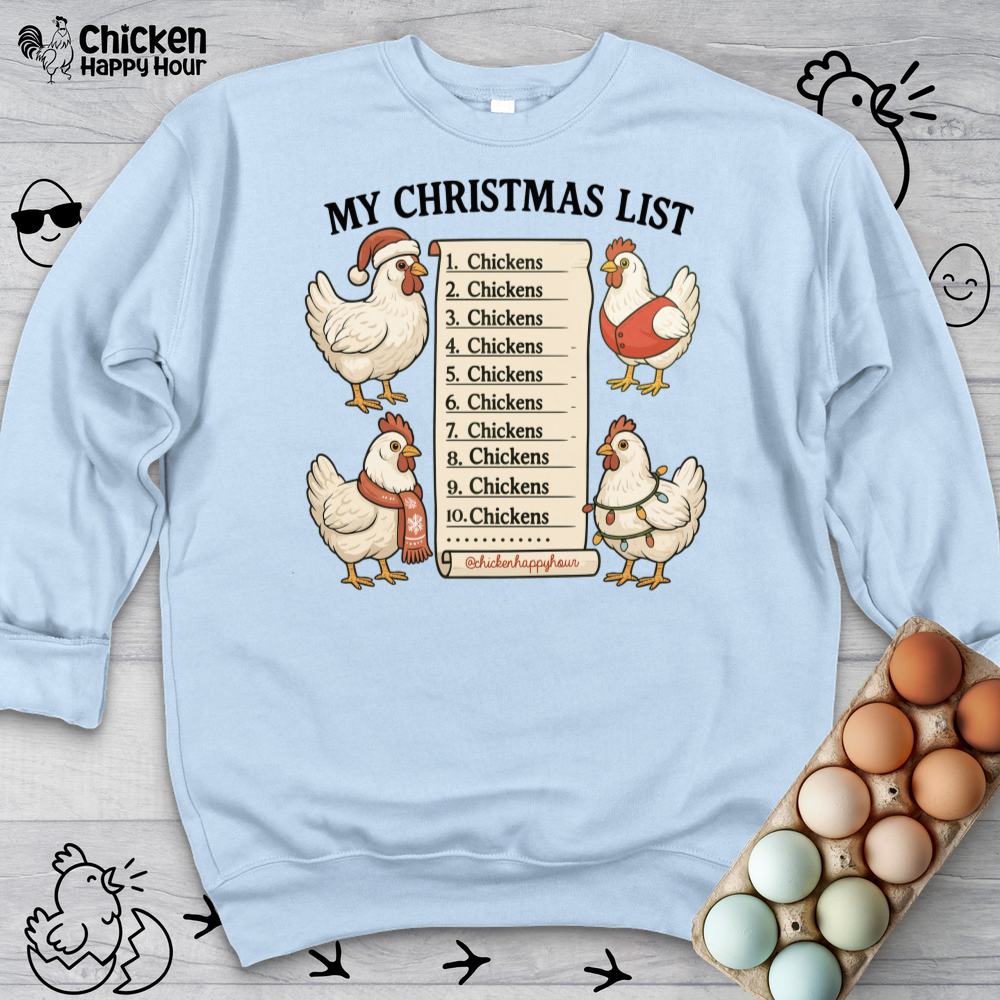 Christmas List Sweatshirt