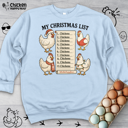 Christmas List Sweatshirt