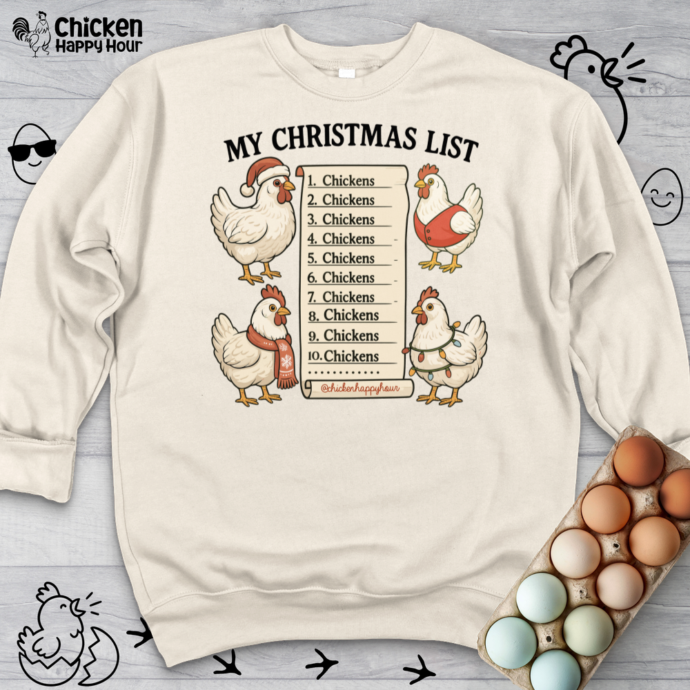 Christmas List Sweatshirt