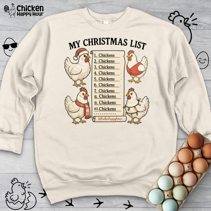 Christmas List Sweatshirt