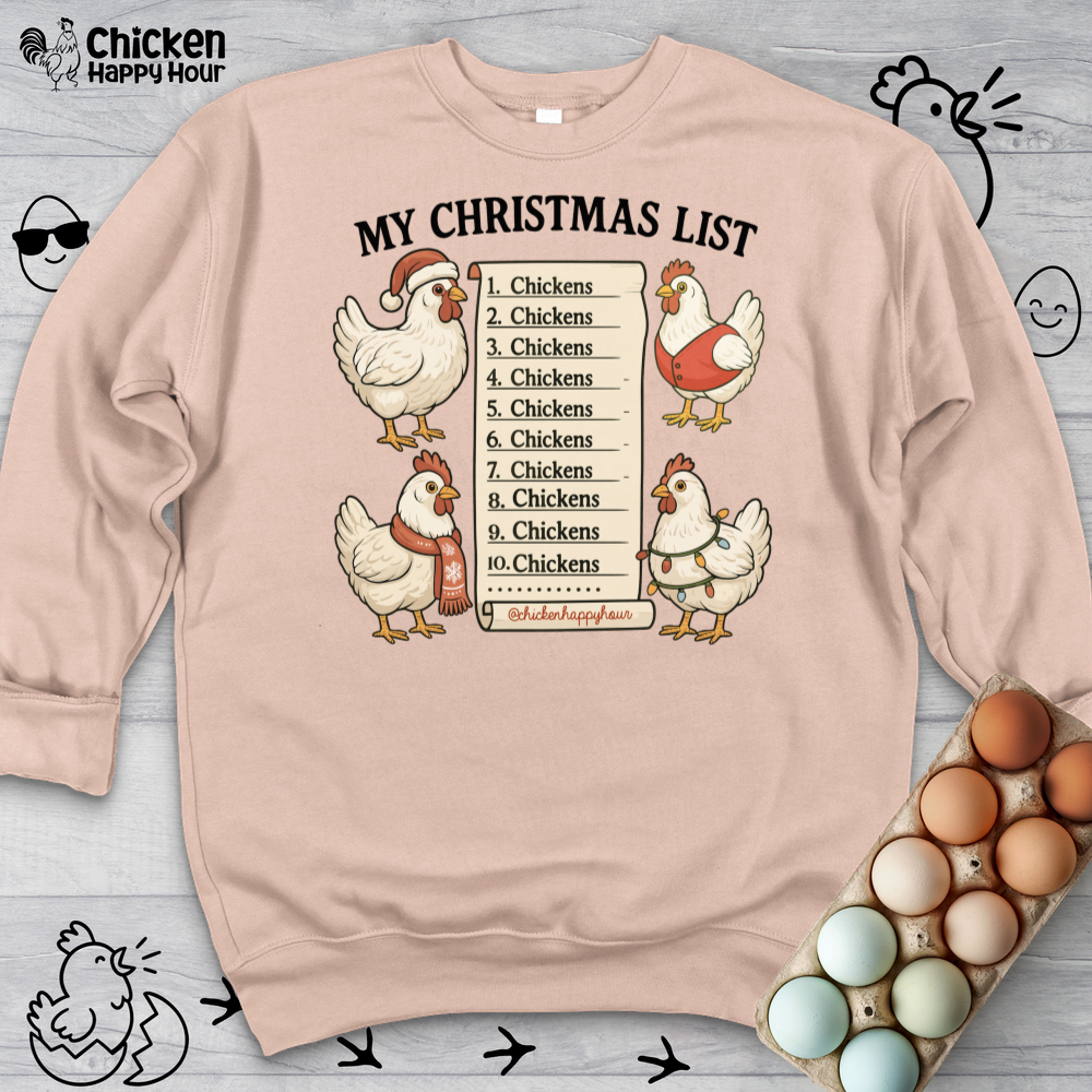 Christmas List Sweatshirt