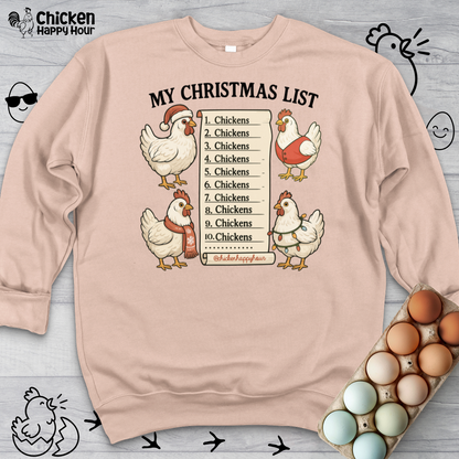 Christmas List Sweatshirt