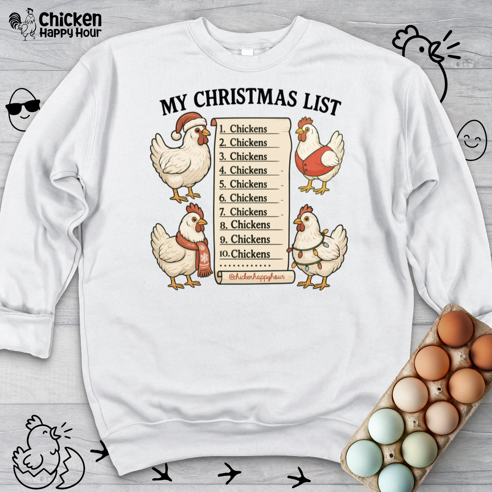 Christmas List Sweatshirt