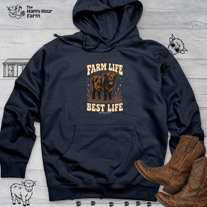 Farm Life Best Life Hooded Sweatshirt