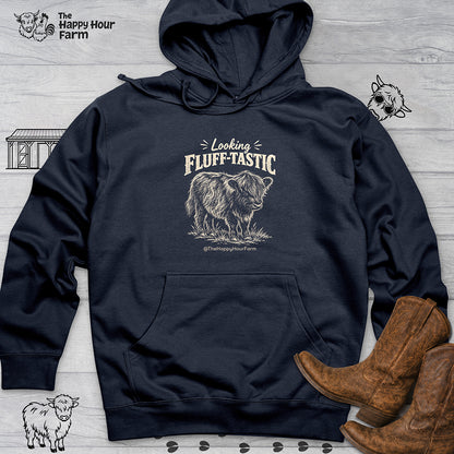 Looking FLUFF-TASTIC Hooded Sweatshirt