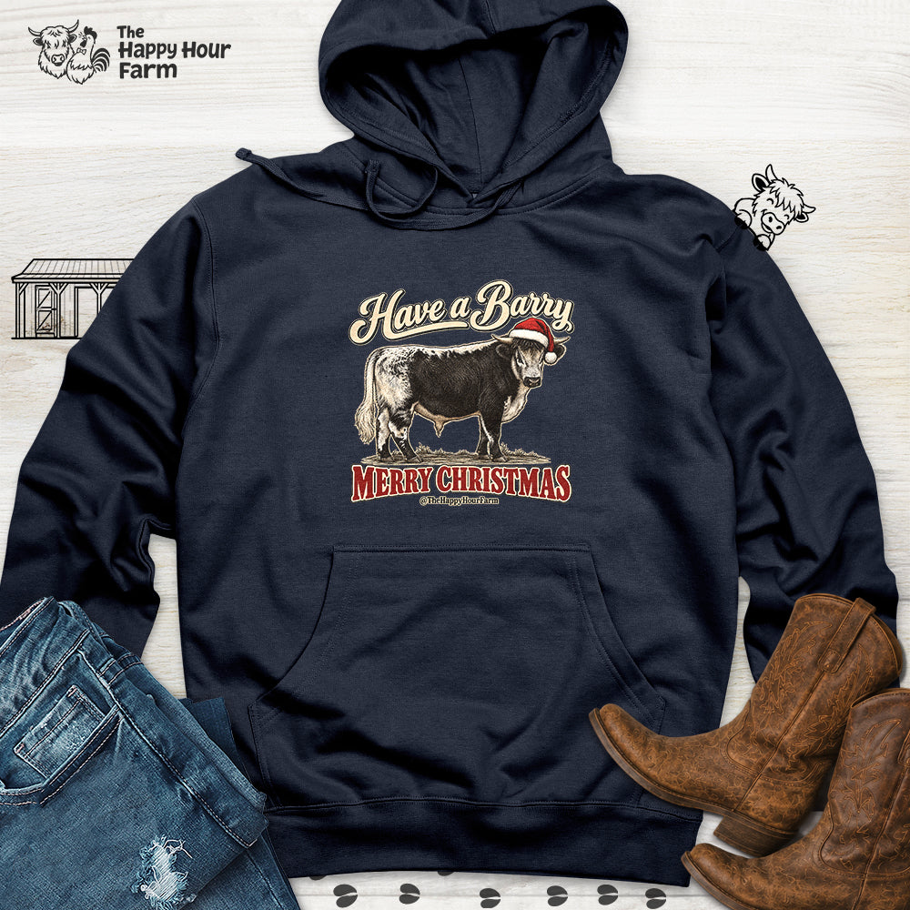 Have a Barry MERRY CHRISTMAS Hooded Sweatshirt