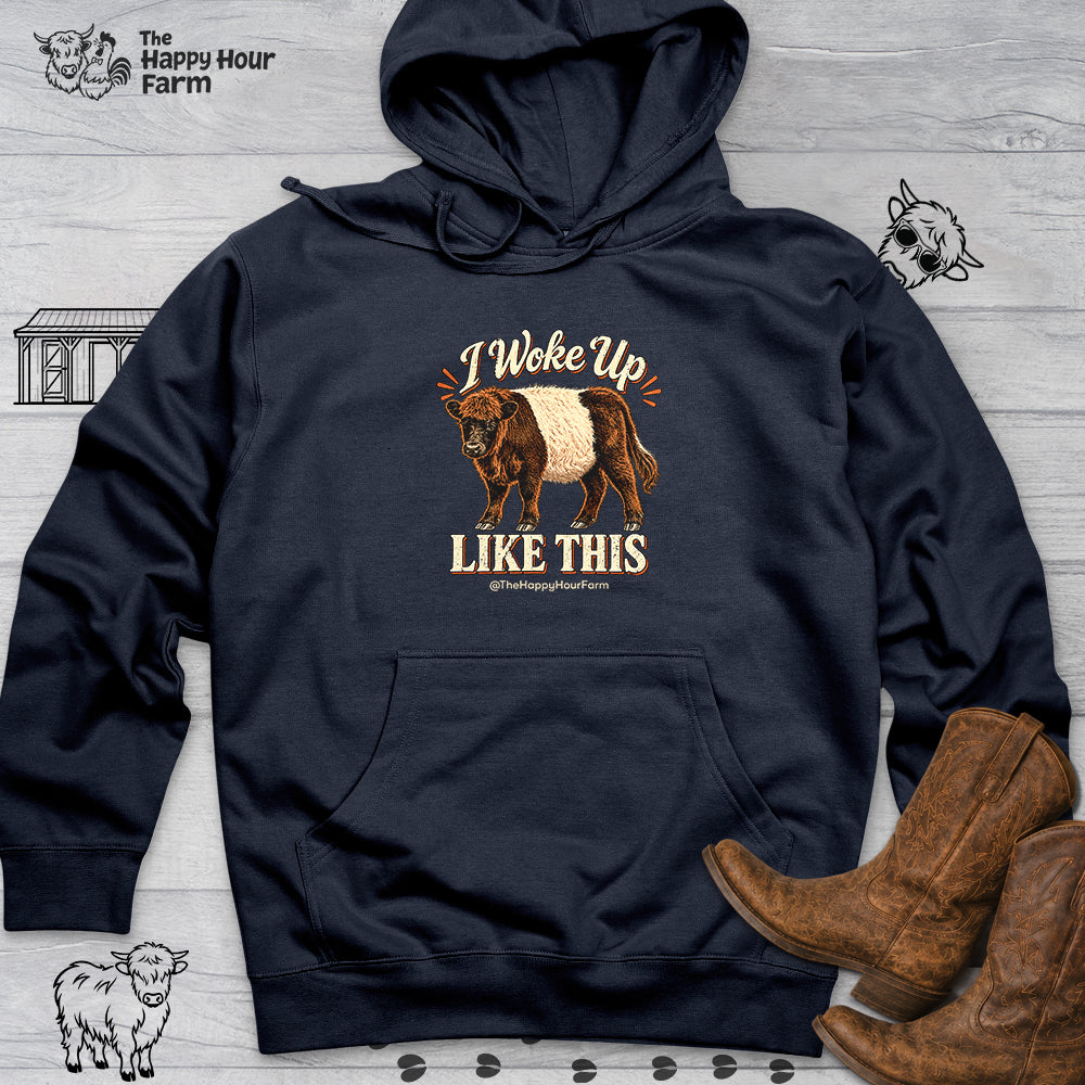 I Woke Up LIKE THIS Hooded Sweatshirt