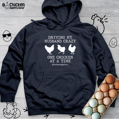 Driving My Husband Crazy Hooded Sweatshirt