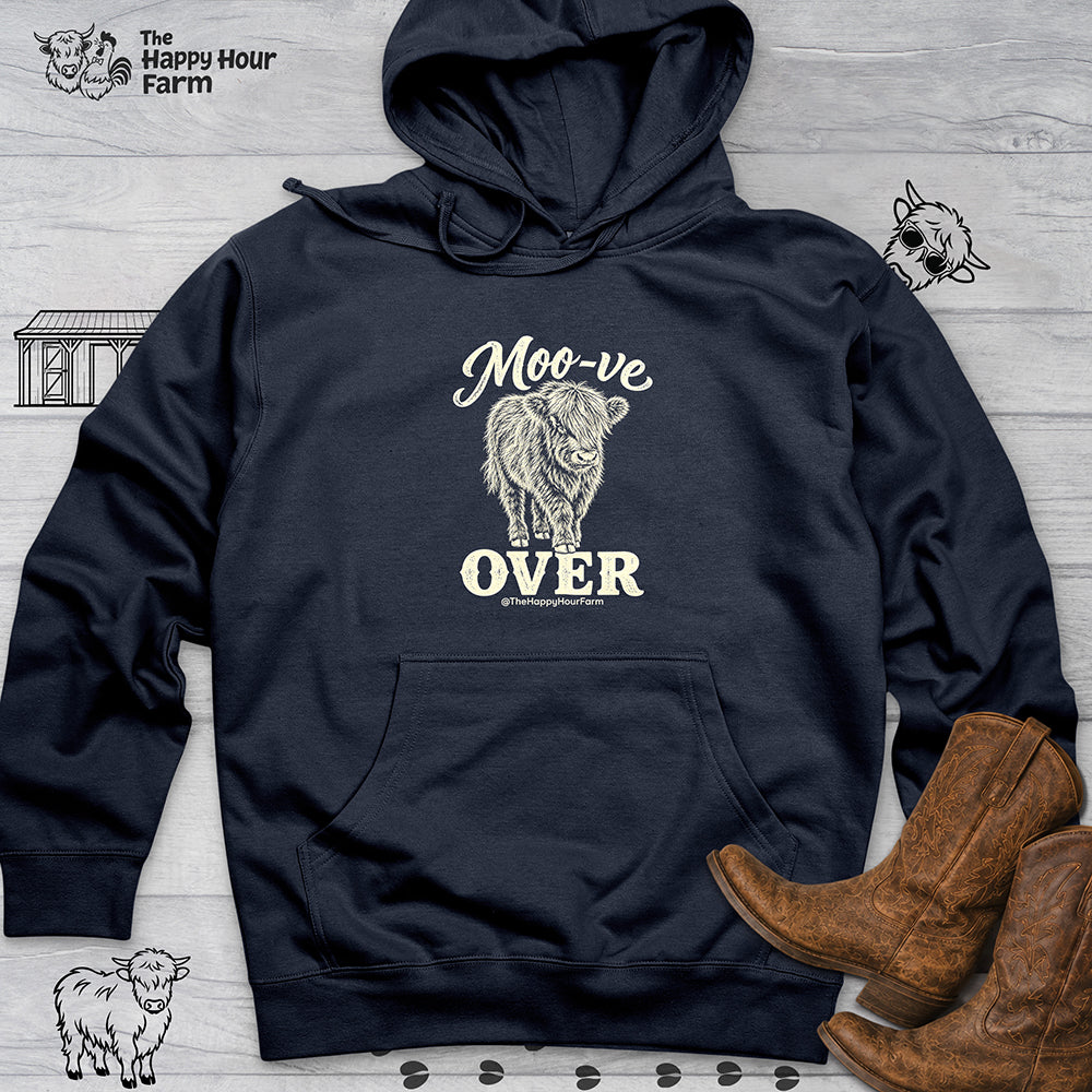 Moo-ve OVER Hooded Sweatshirt