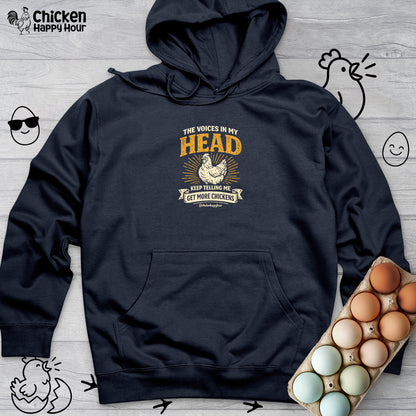The Voices In My Head Hooded Sweatshirt