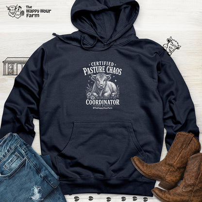 Certified Pasture Chaos Coordinator Hooded Sweatshirt