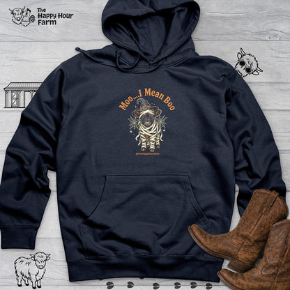 Moo I Mean Boo Hooded Sweatshirt