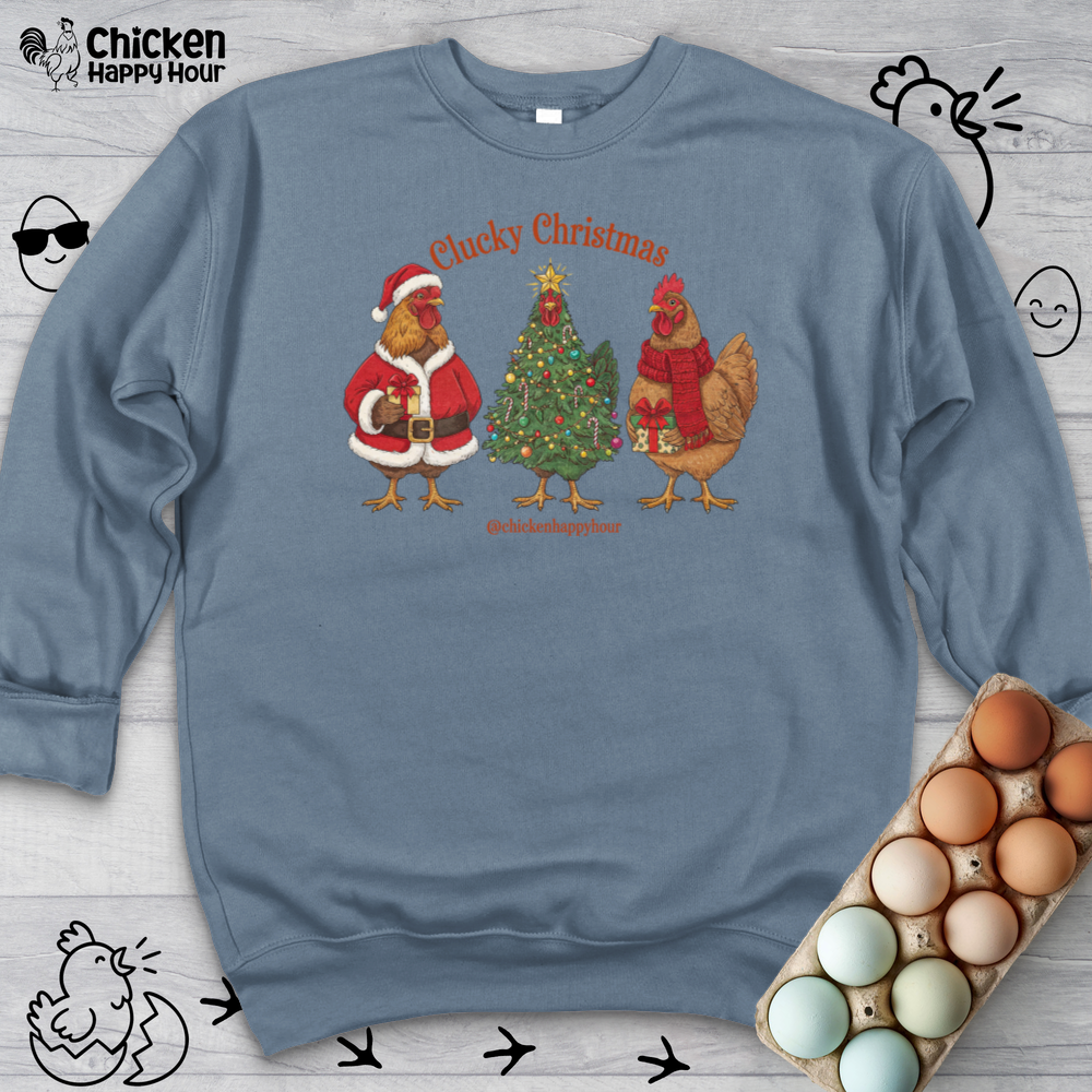 Clucky Christmas Sweatshirt
