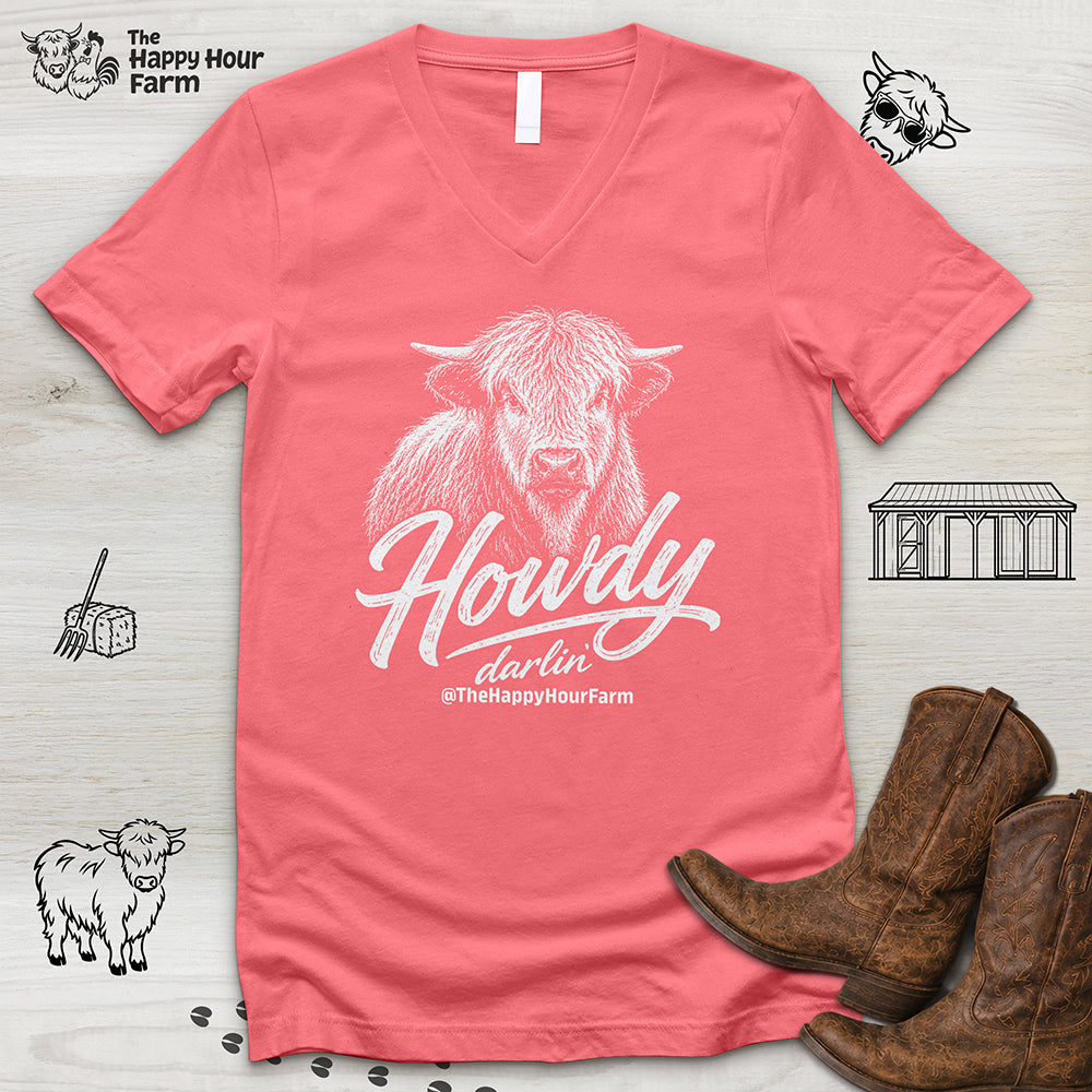 Howdy Darlin V-Neck Tee